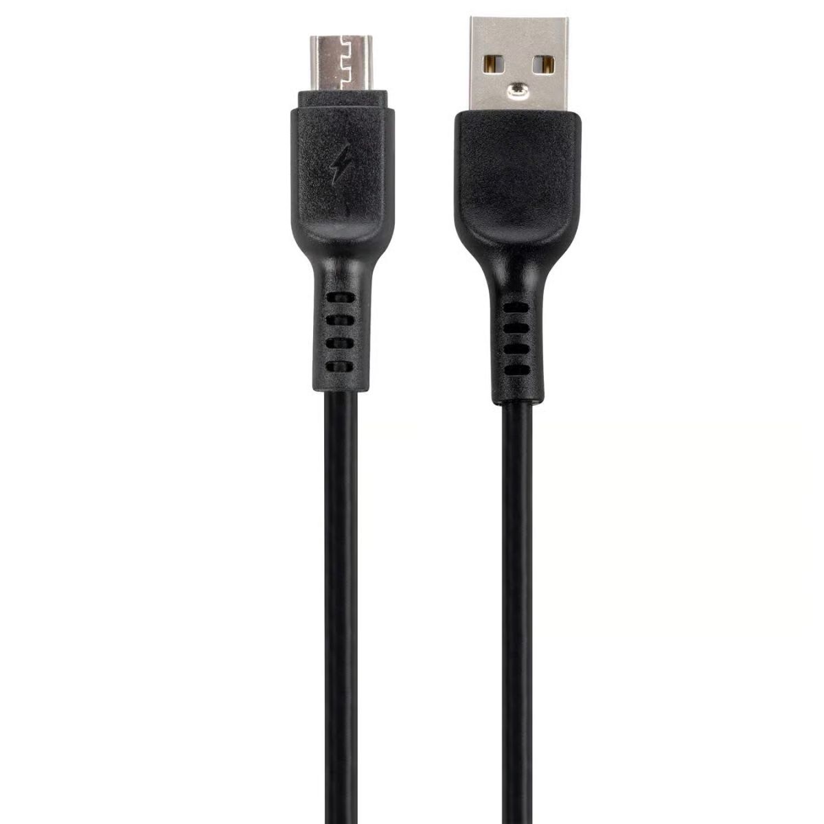 Monster Just Hook It Up USB A to Micro USB Charge and Sync Cable 10 ft. Black