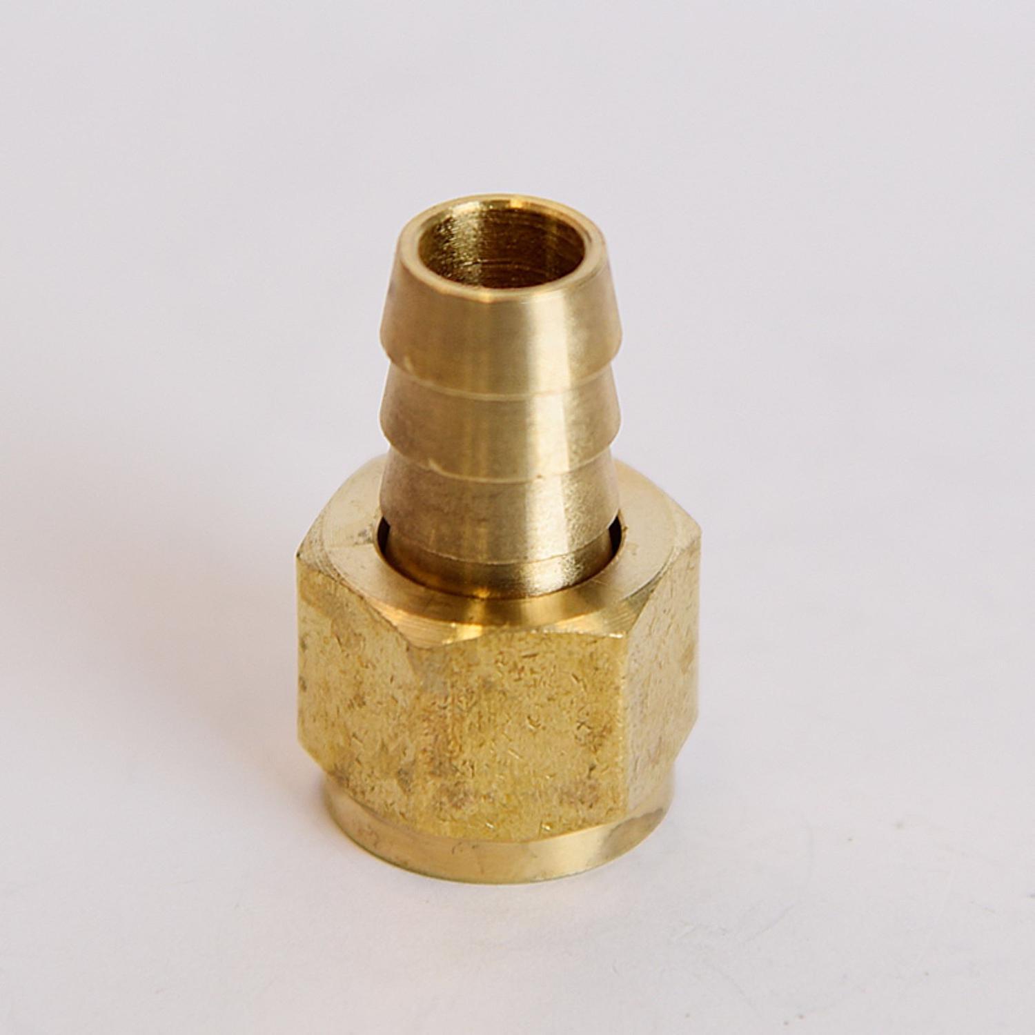 ATC Brass 1/4 in. D X 3/8 in. D Adapter 1 pk