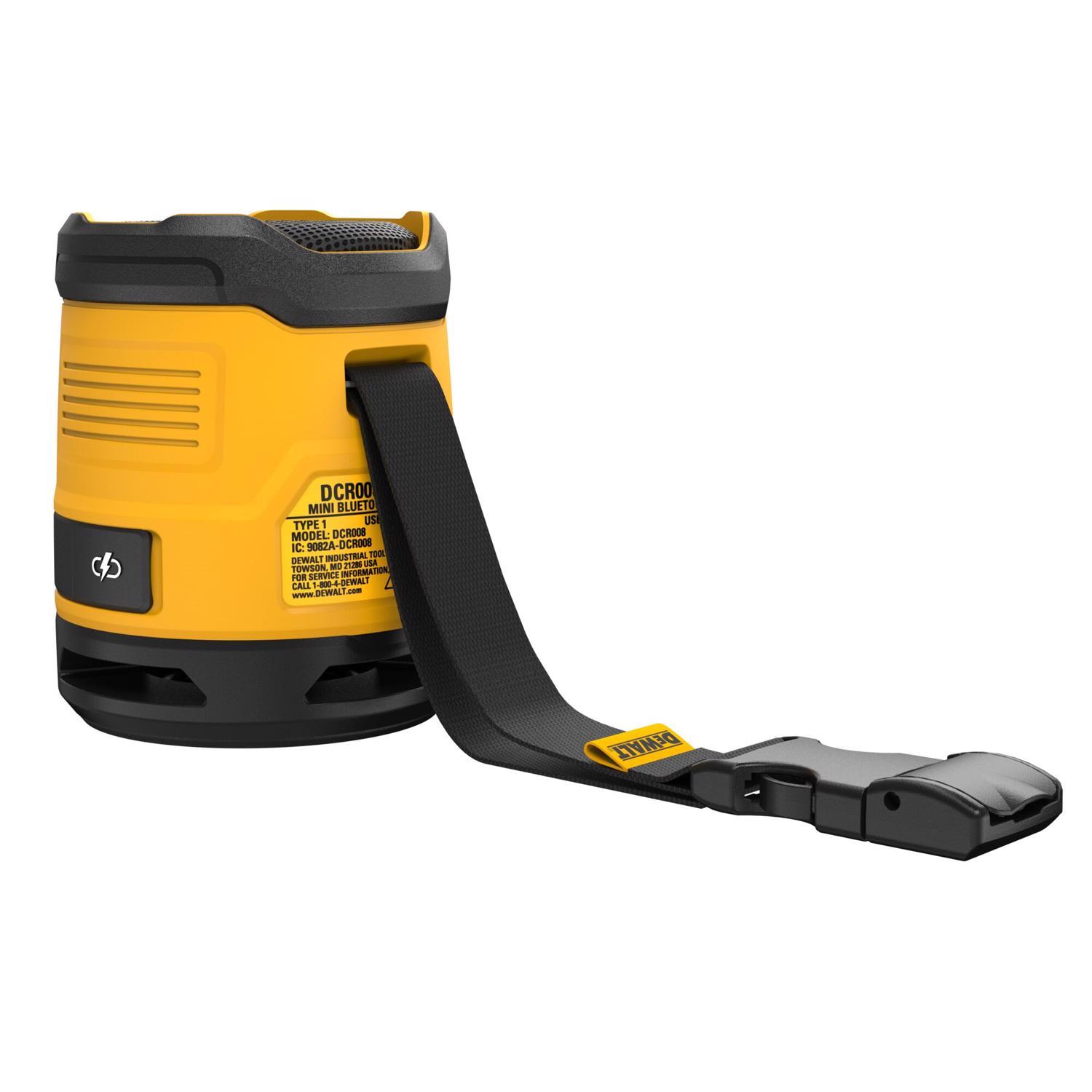 DeWalt Wireless Bluetooth Weather Resistant Portable Speaker