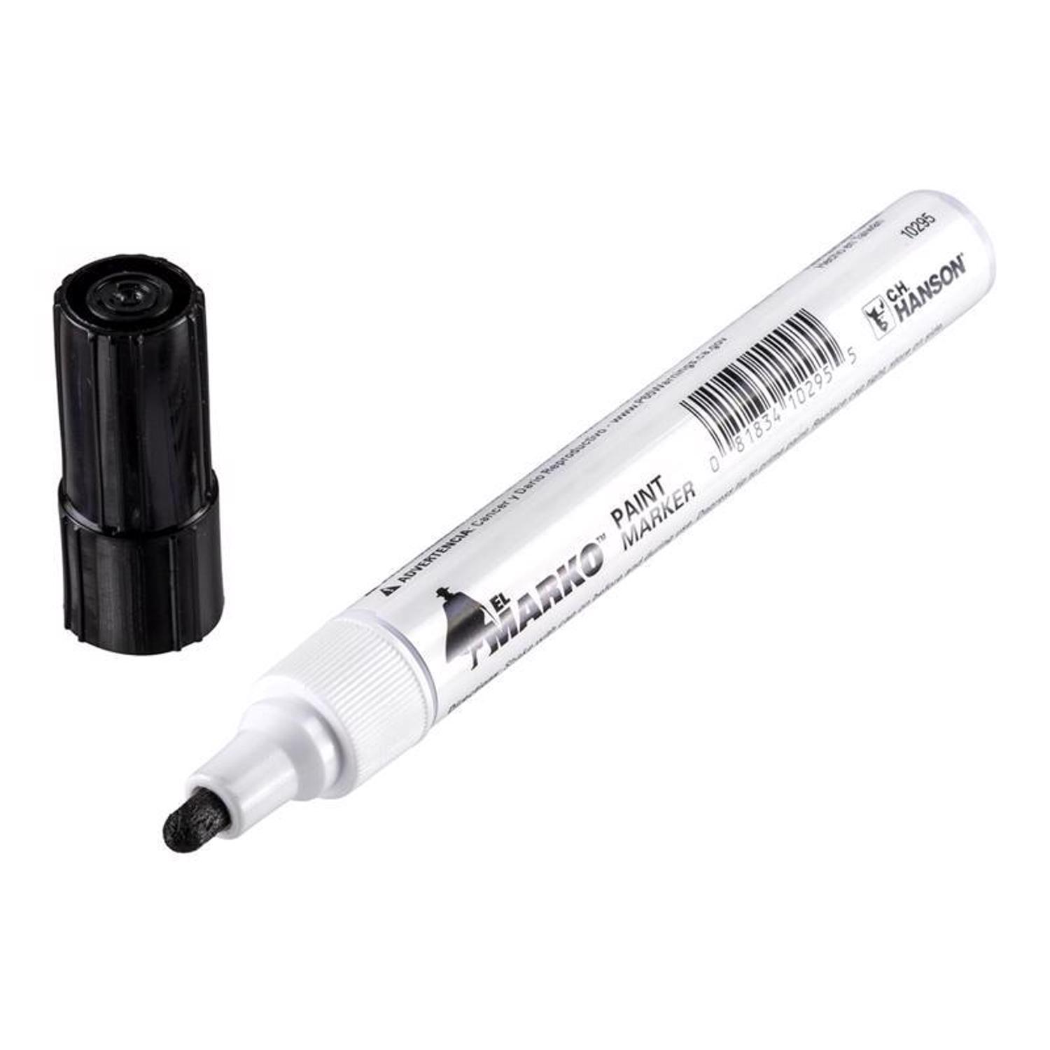 C.H. Hanson Black Valve Tip Paint Marker 1 pk