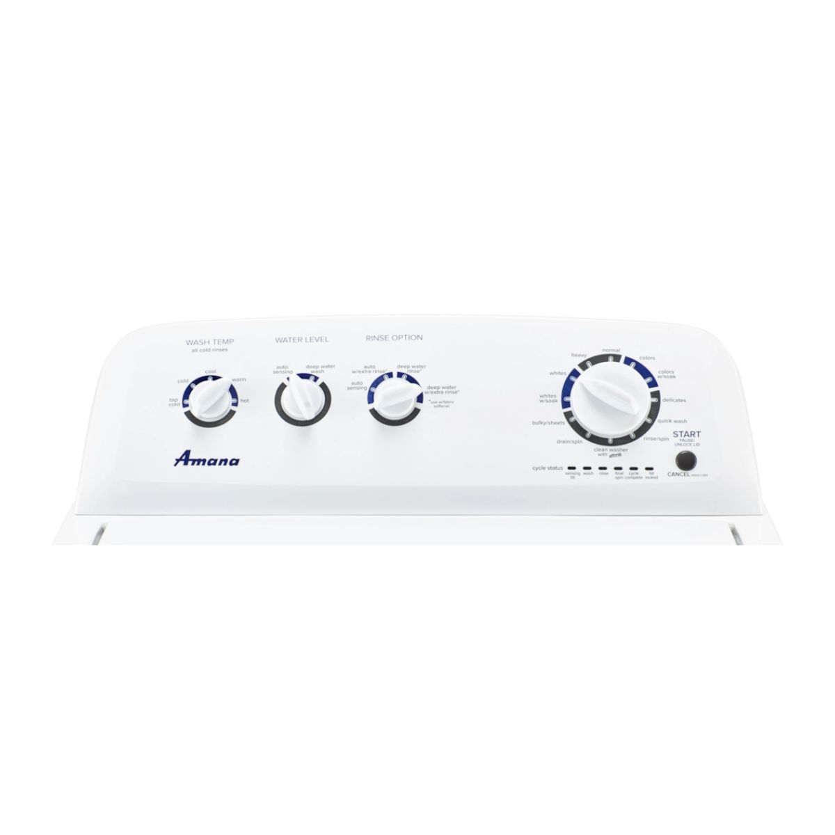 Amana 3.8 cu. ft. Top Load Washer with High-Efficiency Agitator
