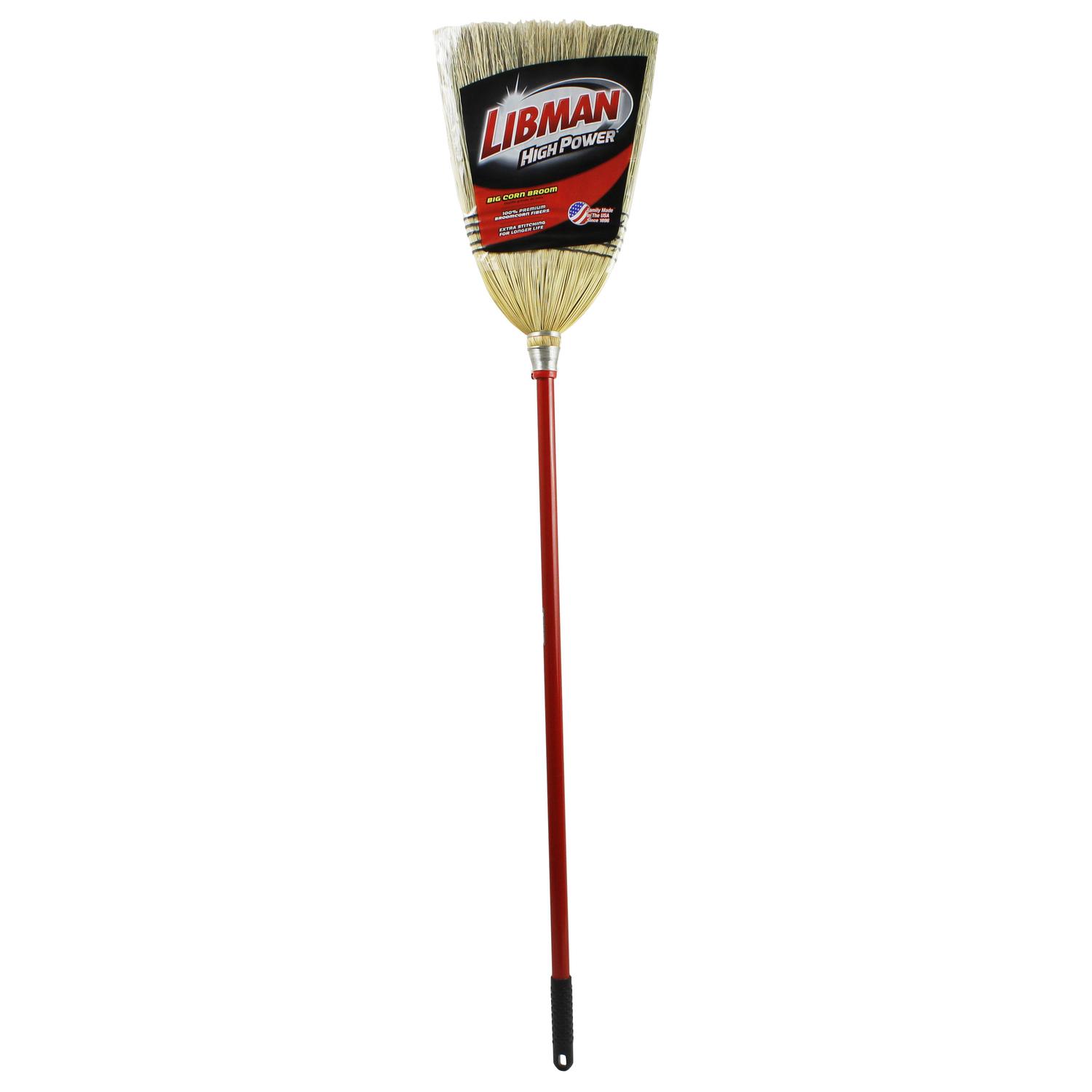 Libman High Power 15 in. W Soft Corn Broom