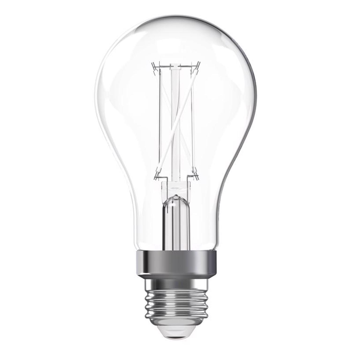 Feit A21 E26 (Medium) Filament LED Bulb Adjustable White 100 Watt Equivalence 2 pk