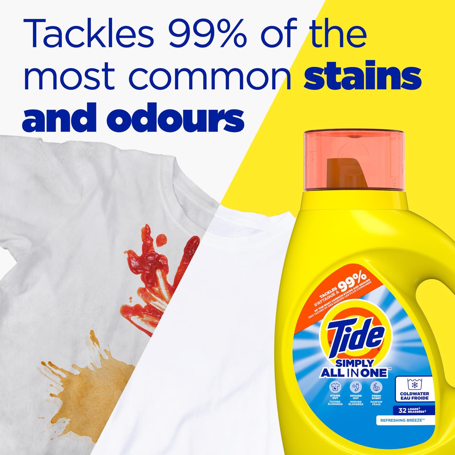 Tide Simply All In One Refreshing Breeze Scent Detergent Liquid 32 fl. oz. 1 pk