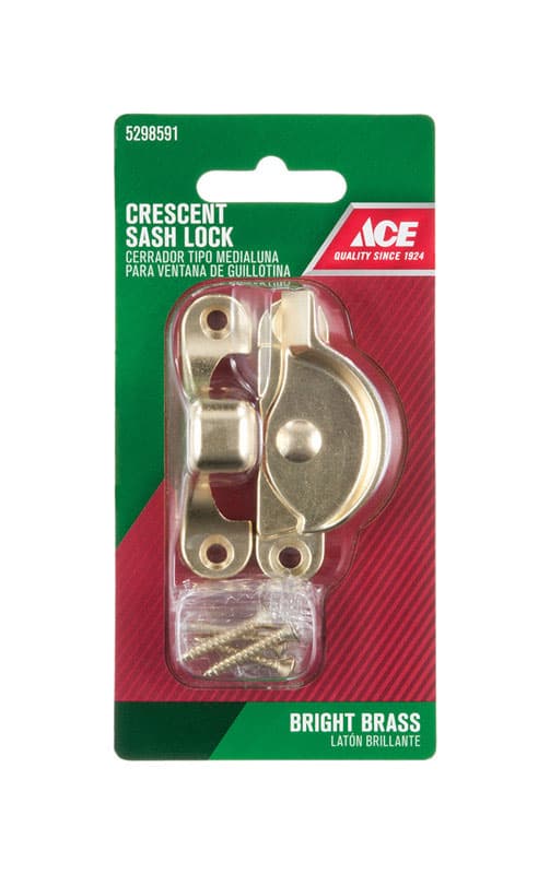 Ace Brass Sash Lock 1 Pack