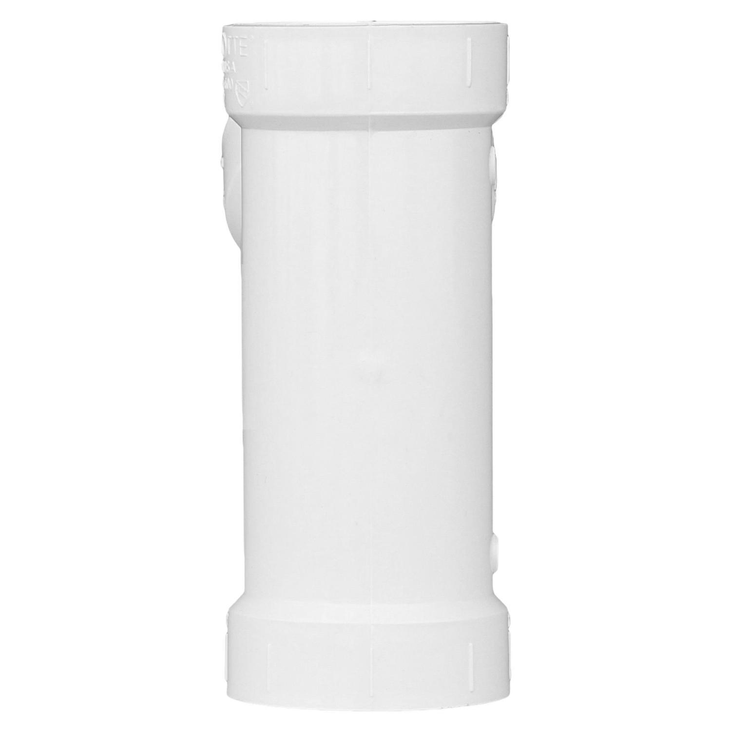 Charlotte Pipe Schedule 40 2 in. Hub X 2 in. D Hub PVC Wye 1 pk