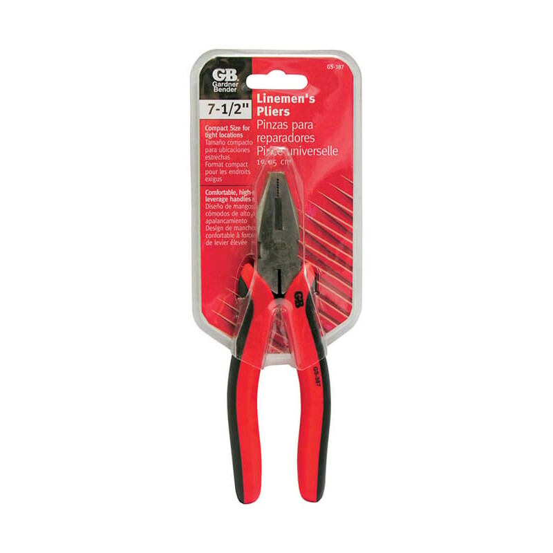 Gardner Bender 7-1/2 in. Carbon Steel Linesman Pliers