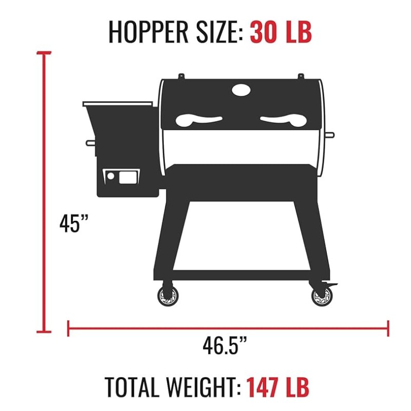 Recteq Deck Boss RT-590 Wood Pellet/Smoker