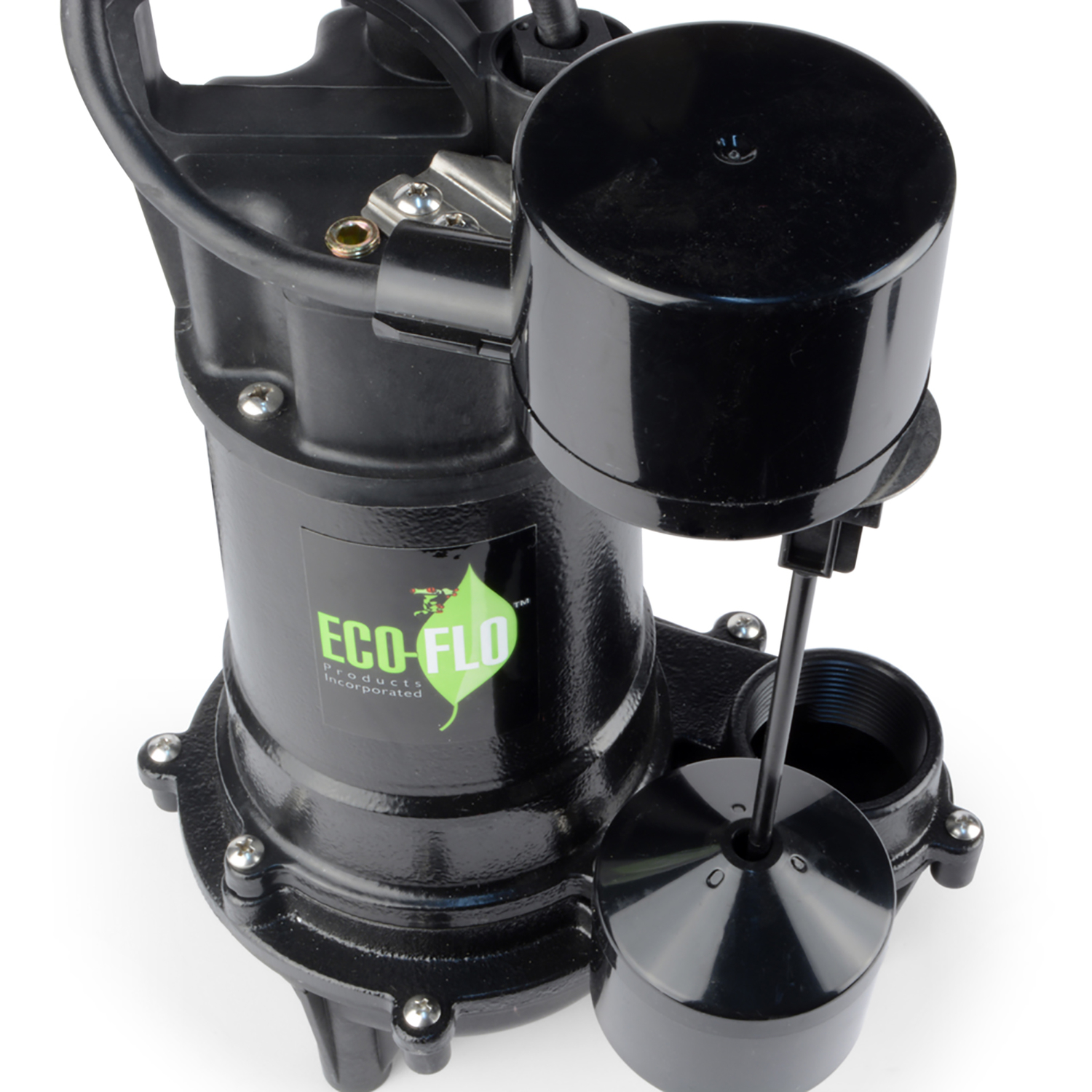 ECO-FLO 1/3 HP 3300 gph Cast Iron Vertical Float Switch AC Submersible Sump Pump