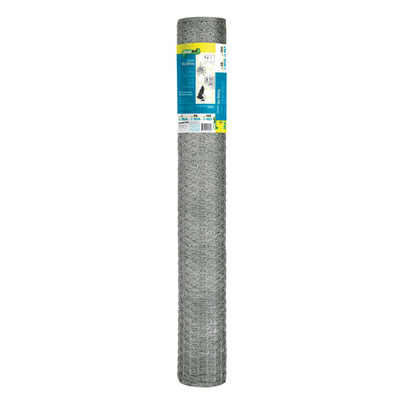 Garden Zone Poultry Netting 48in. H x 150' L 20 Ga.