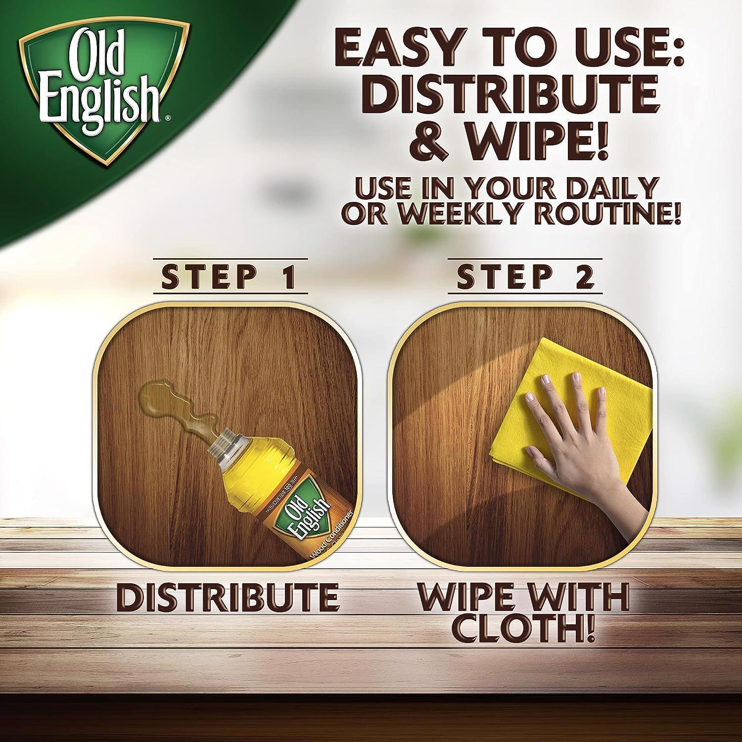 Old English Lemon Scent Furniture Polish 16 oz Liquid Stine Home