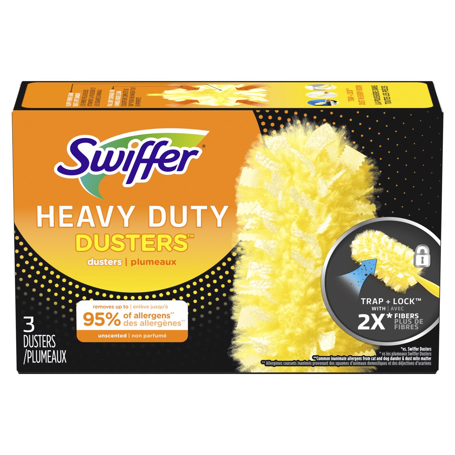 Swiffer 360 Heavy Duty Dusters Microfiber Heavy Duty Duster Refill 3 Pack