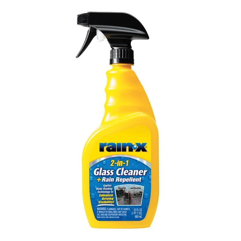 Rain-X 2-in-1 No Scent Glass Cleaner 23 oz Spray