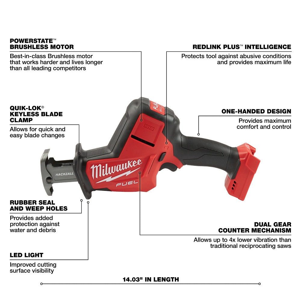 Milwaukee 3697-24PO M18 FUEL 18V PACKOUT 4-Tool Cordless Combo Kit