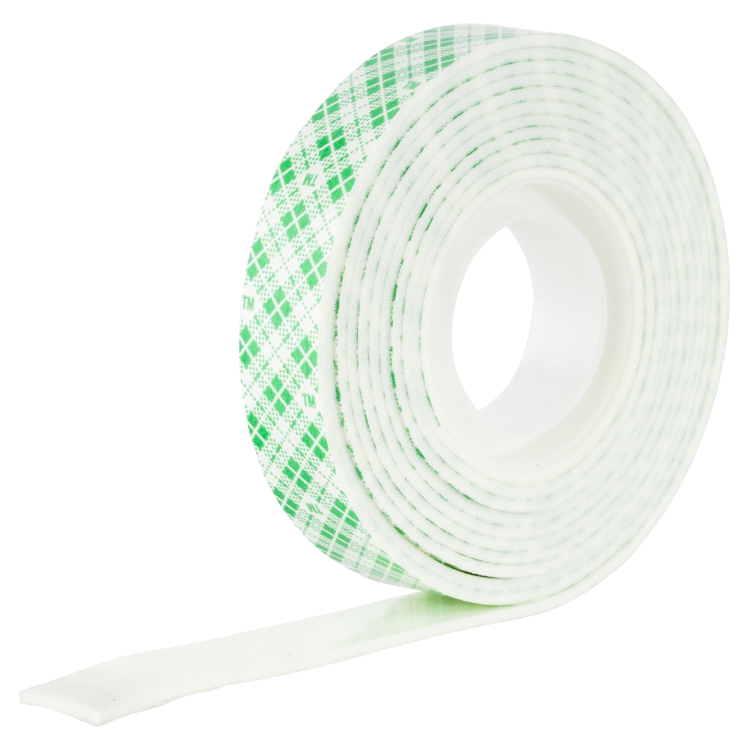 3M Scotch-Mount Double Sided 1 in. W X 55 in. L Mounting Tape White