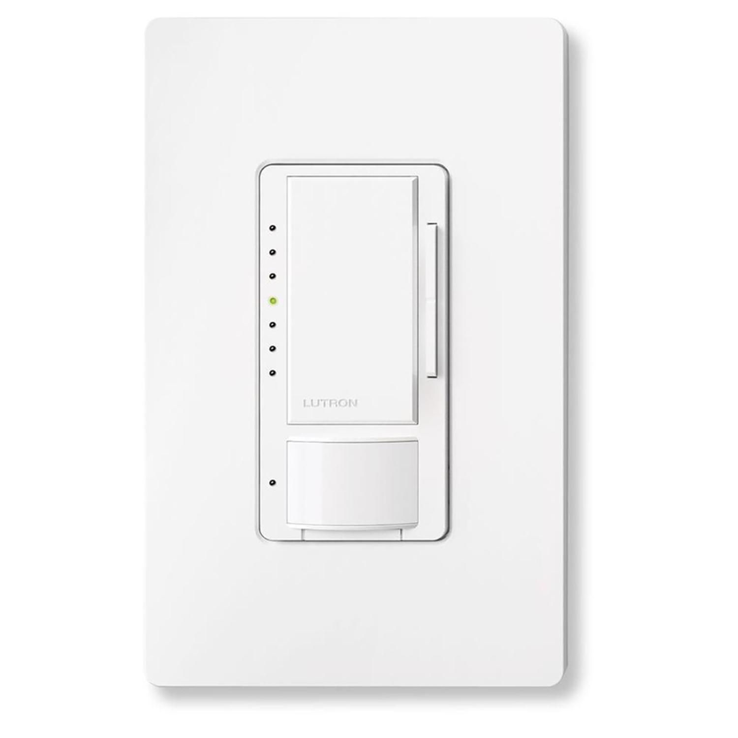 Lutron Maestro White 150 W 3-Way Dimmer Switch 1 pk