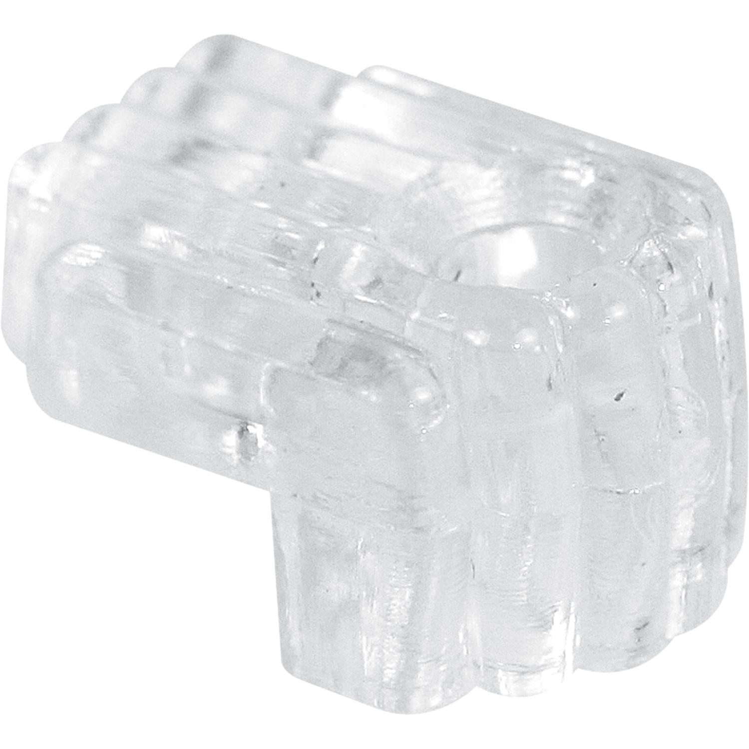 Prime-Line Clear Small Mirror Holder Clip 20 lb 6 pk