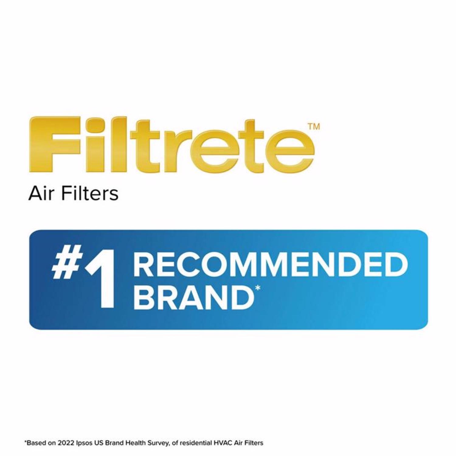 Filtrete Allergen Defense 14 in. W X 24 in. H X 1 in. D 11 MERV Pleated Air Filter 1 pk