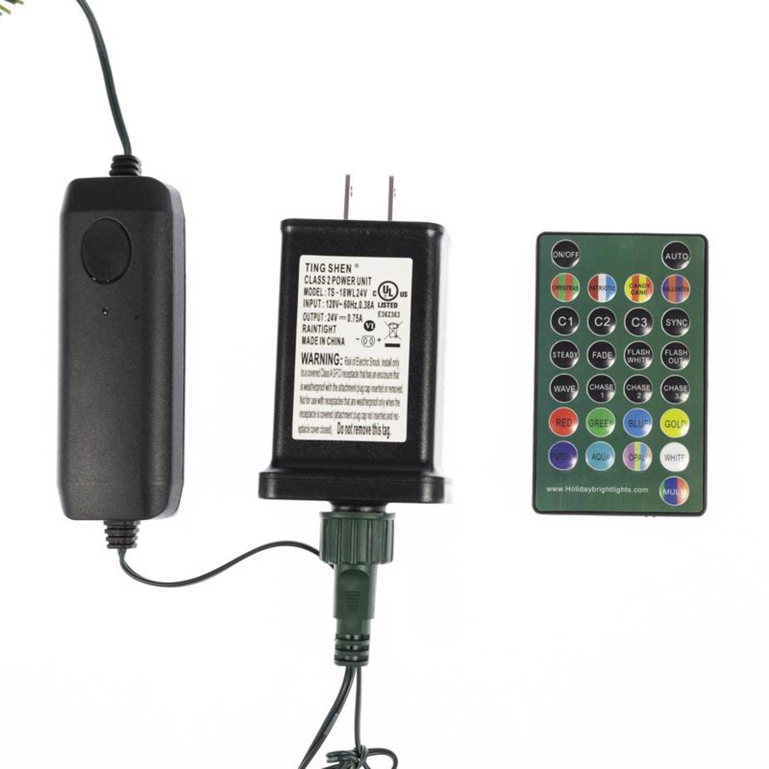 Celebrations 9 ft. L LED Prelit RGBW Brilliant Garland