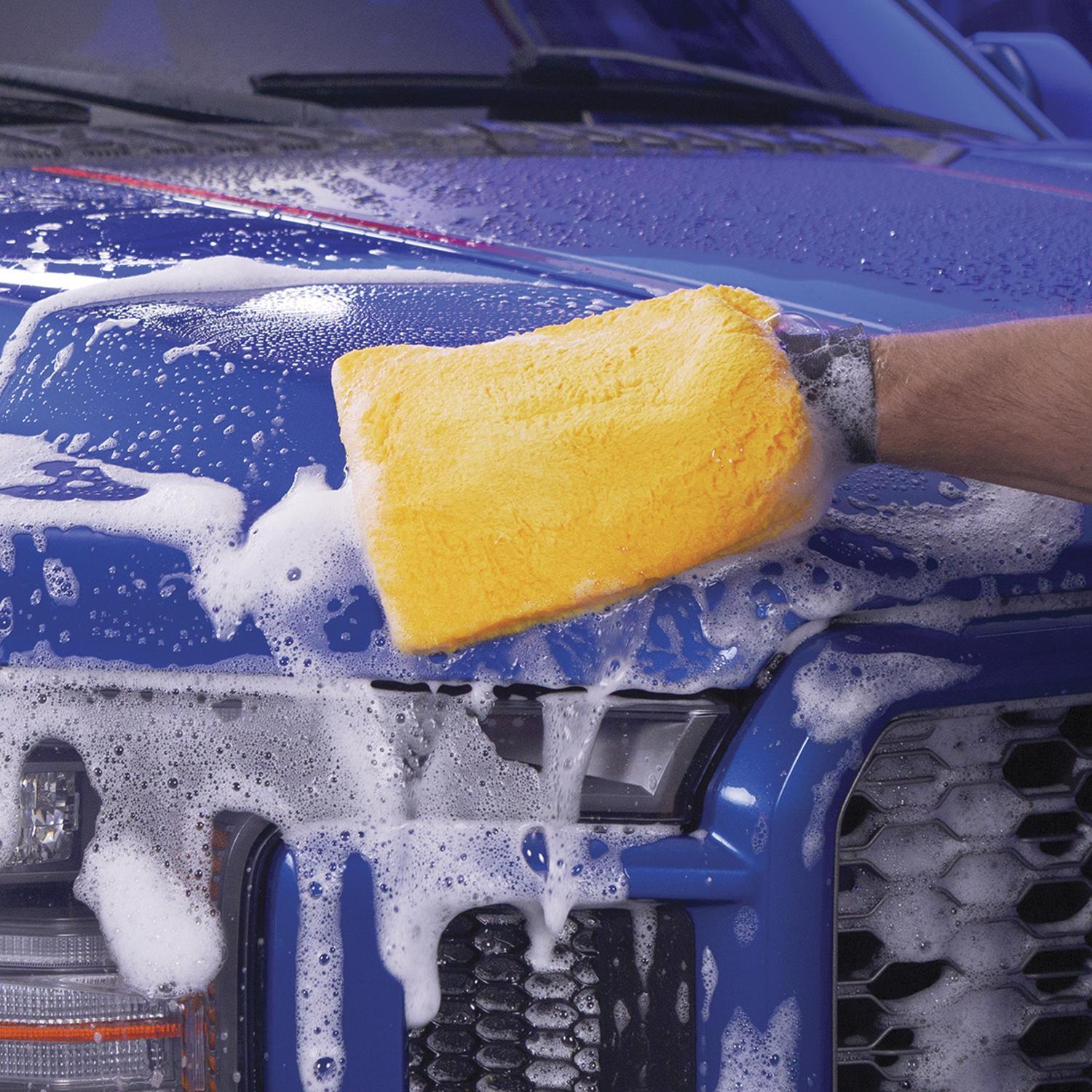 Viking 10 in. L X 8 in. W Microfiber Wash Mitt 1 pk
