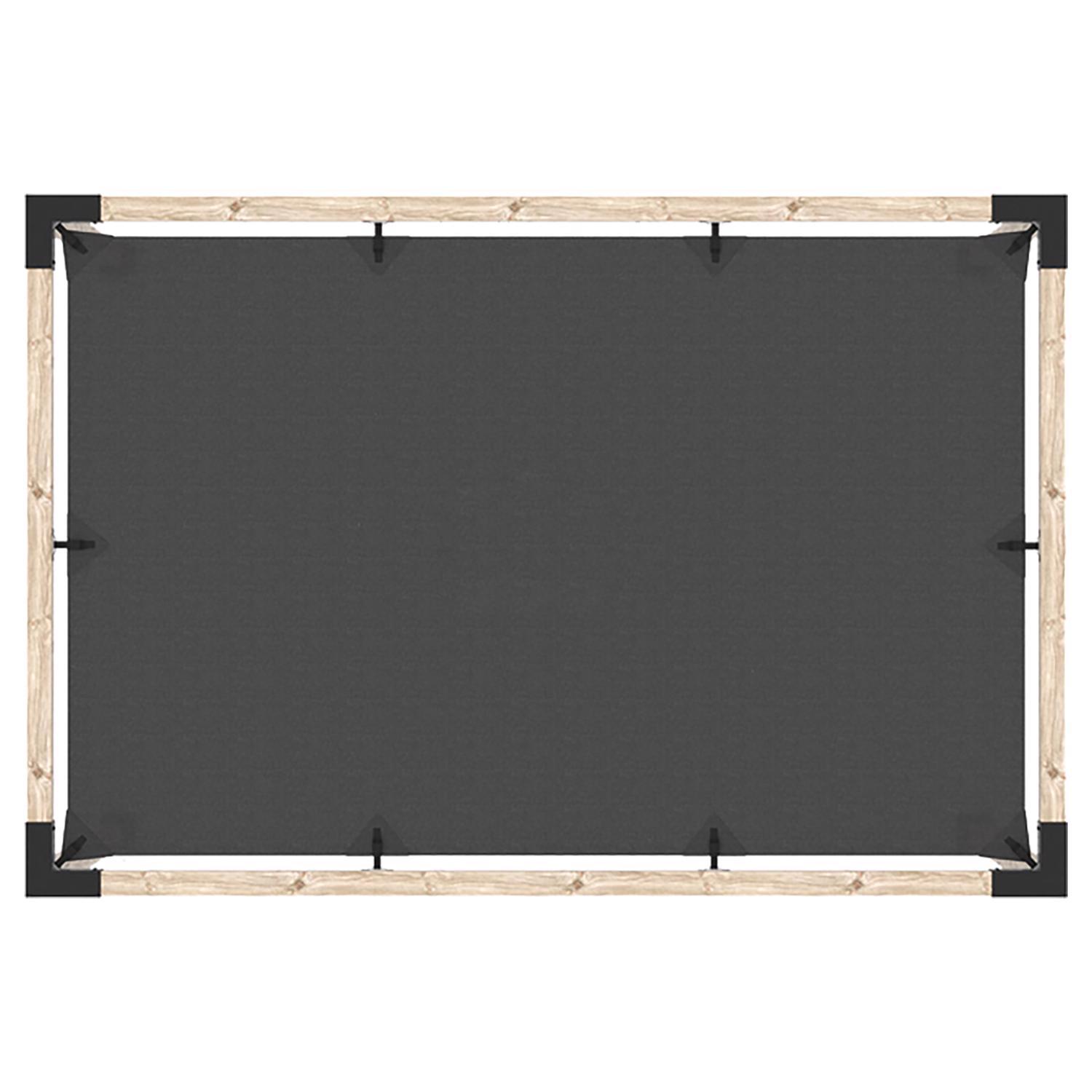 Toja Grid Polyethylene Shade Cloth 8 ft. H X 12 ft. W