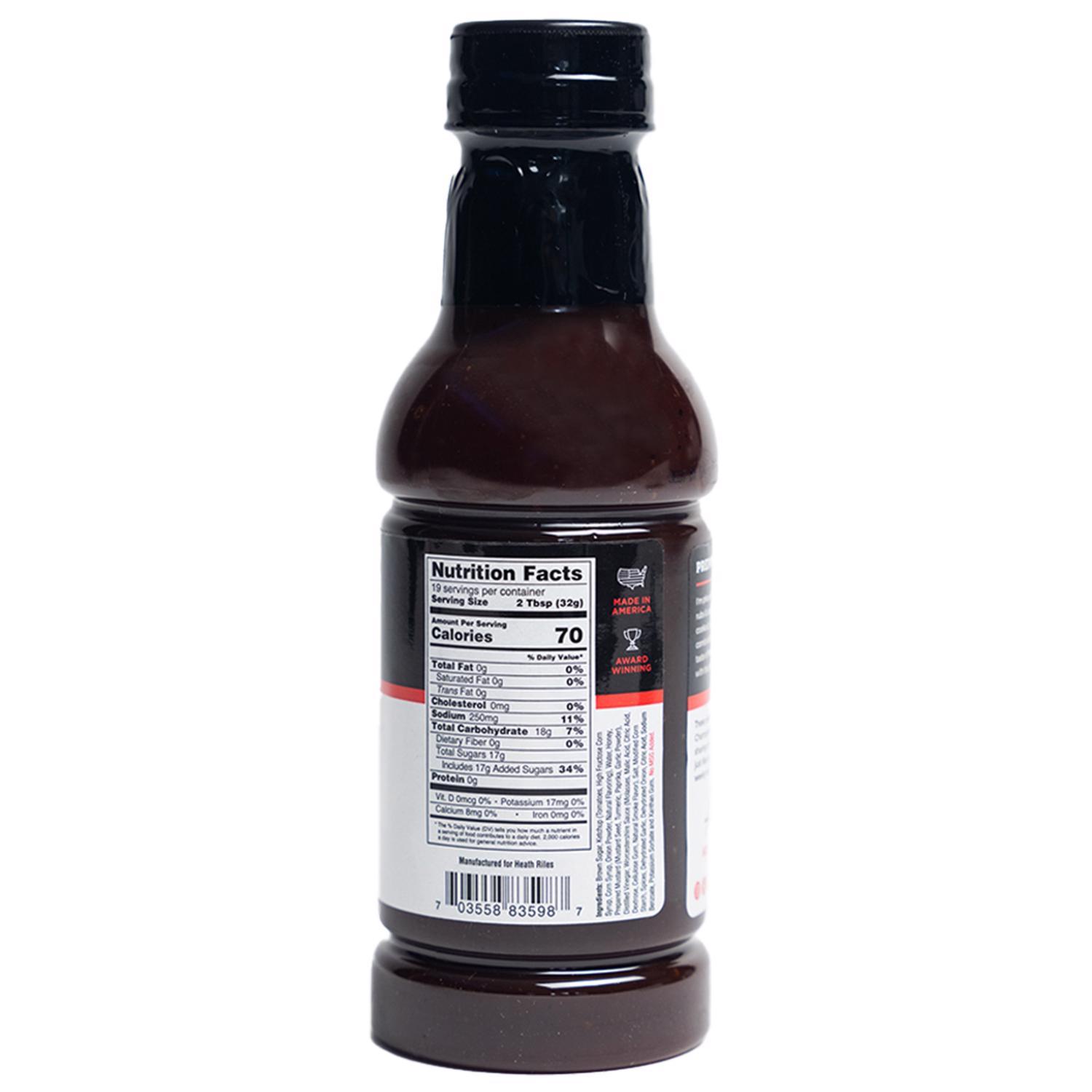Heath Riles BBQ Sweet BBQ Sauce 16 oz