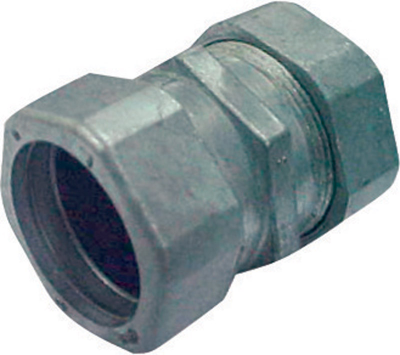 Sigma Engineered Solutions 1 in. D Die-Cast Zinc Compression Coupling For AC, MC and FMC/RWFMC 1 pk