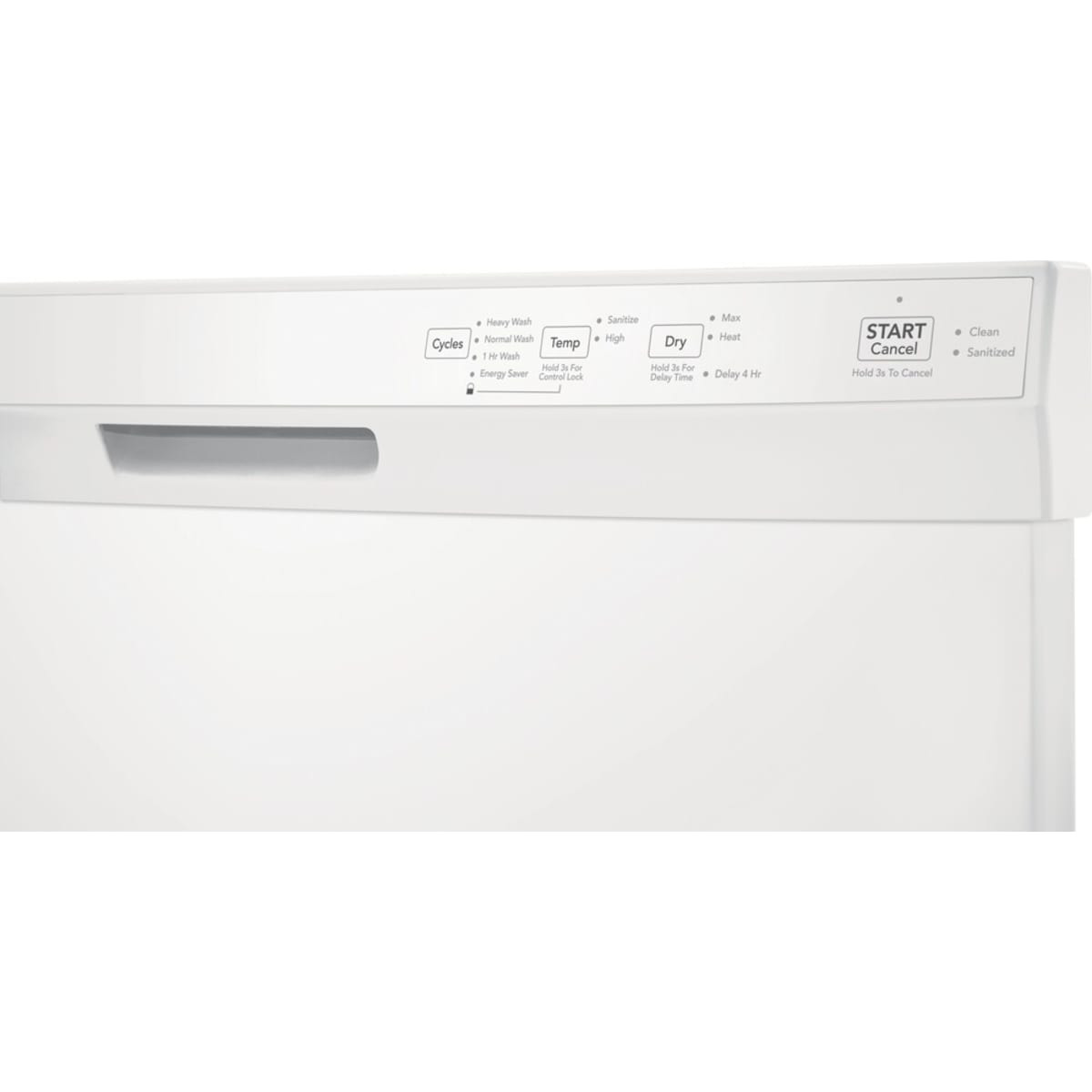 Frigidaire 24 in. Full Console Dishwasher with 14 Place Settings