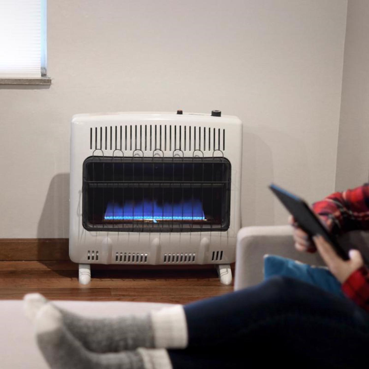 Mr. Heater Comfort Collection 1000 sq ft 30000 BTU Propane Wall Heater