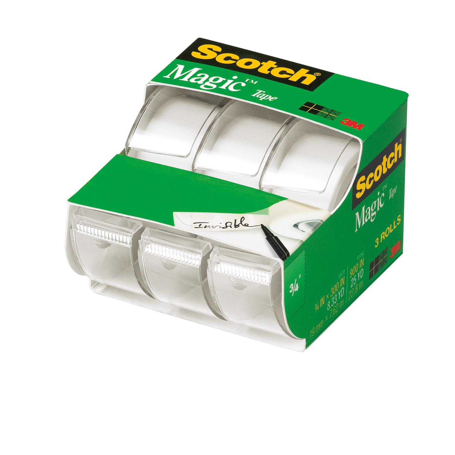 Scotch Magic 3/4 in. W X 300 in. L Tape