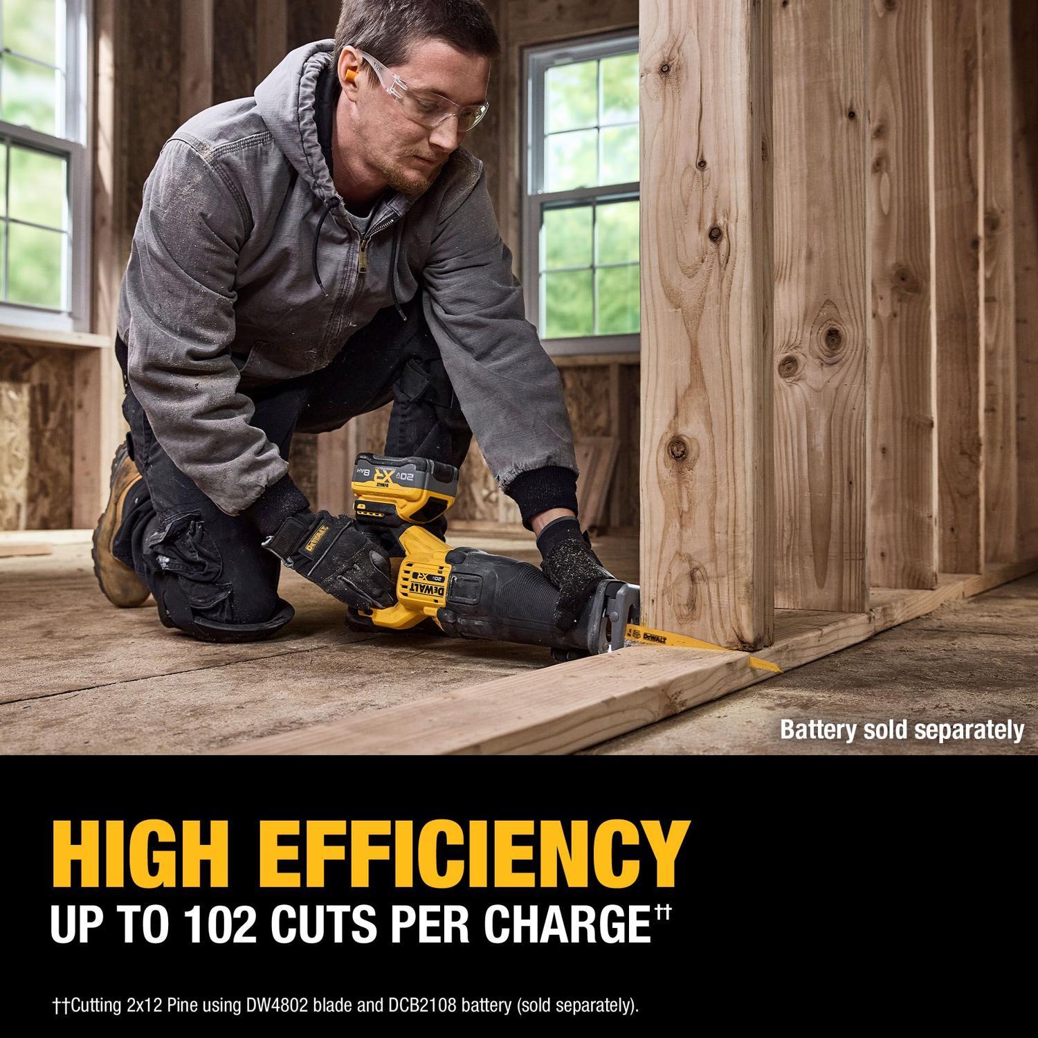 DeWalt 20V MAX XR Cordless Brushless Reciprocating Saw Tool Only