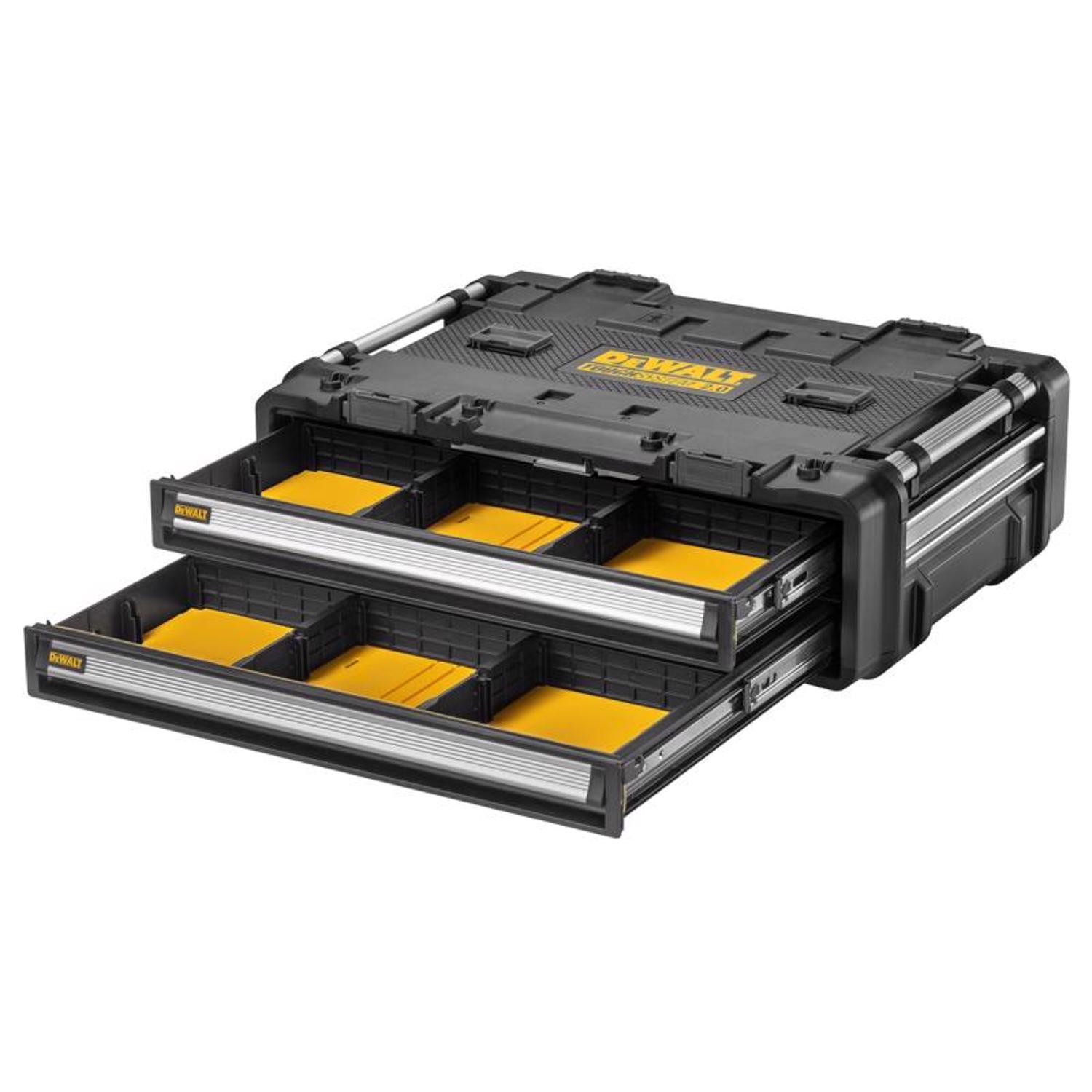 DEWALT ToughSystem 2.0 DXL 30 in. Double Shallow Drawers Tool Box