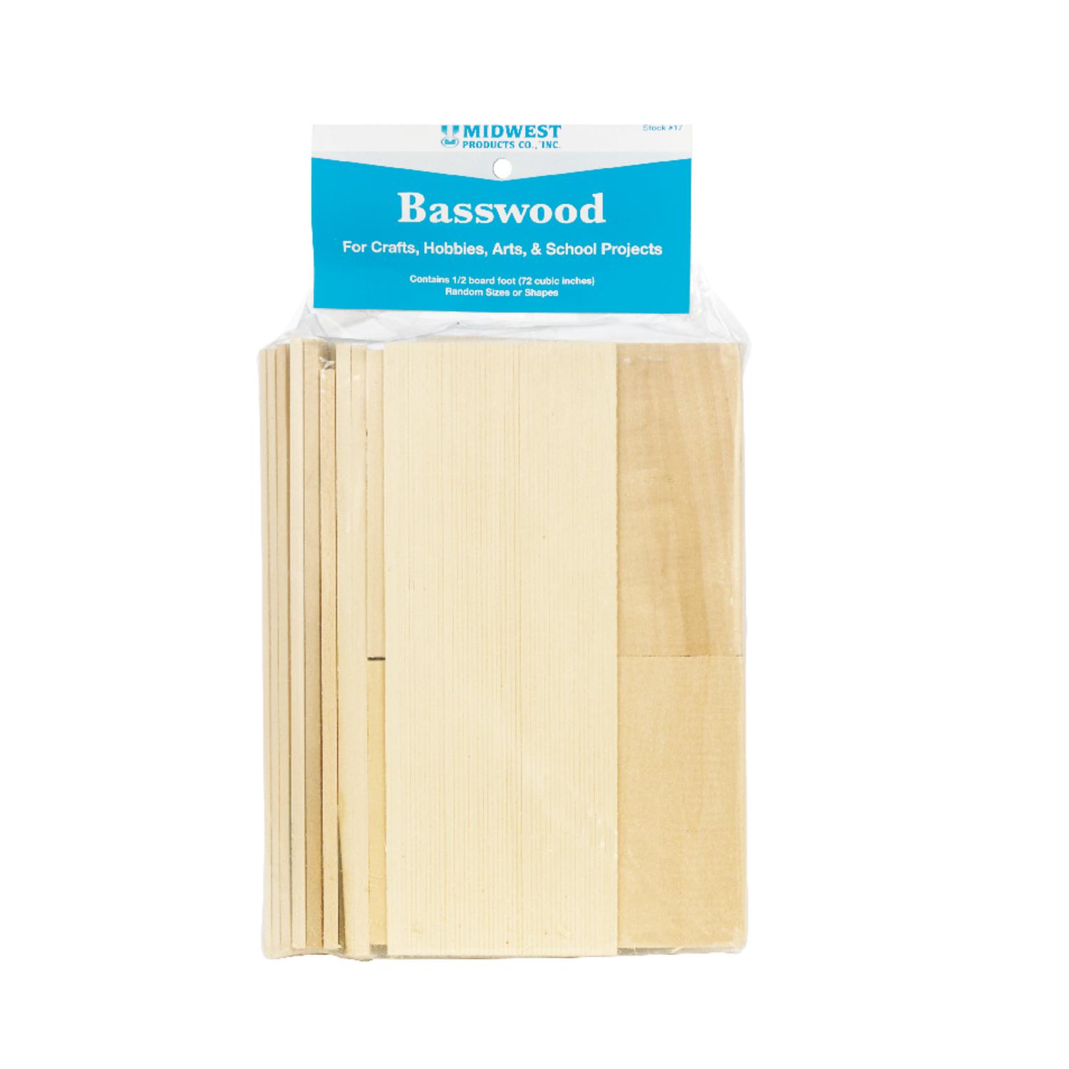 Midwest Products Basswood Lumber