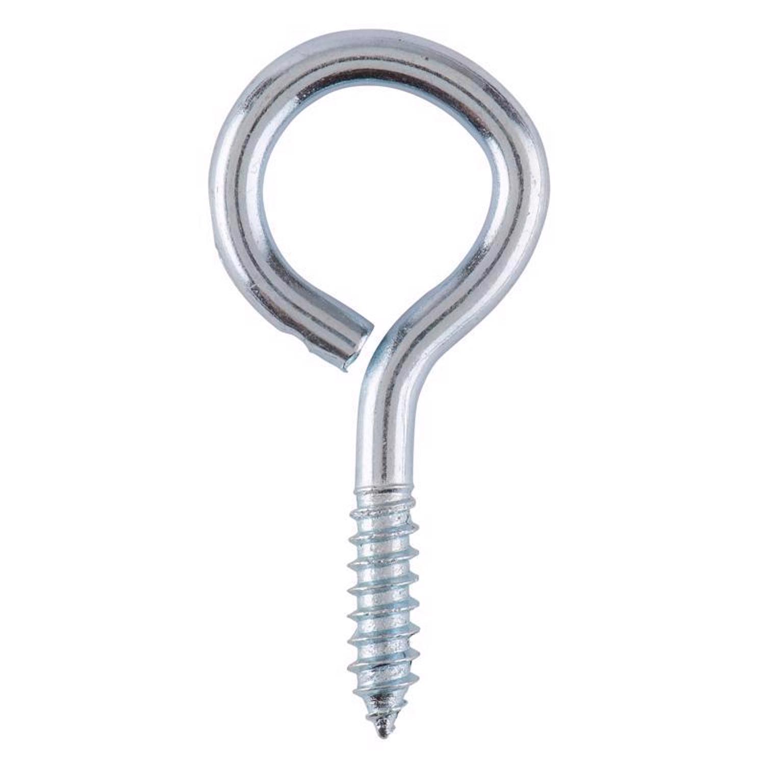 Ace 3/8 in. D X 1-3/16 in. L Zinc-Plated Steel Screw Eye 20 lb. cap. 10 pk