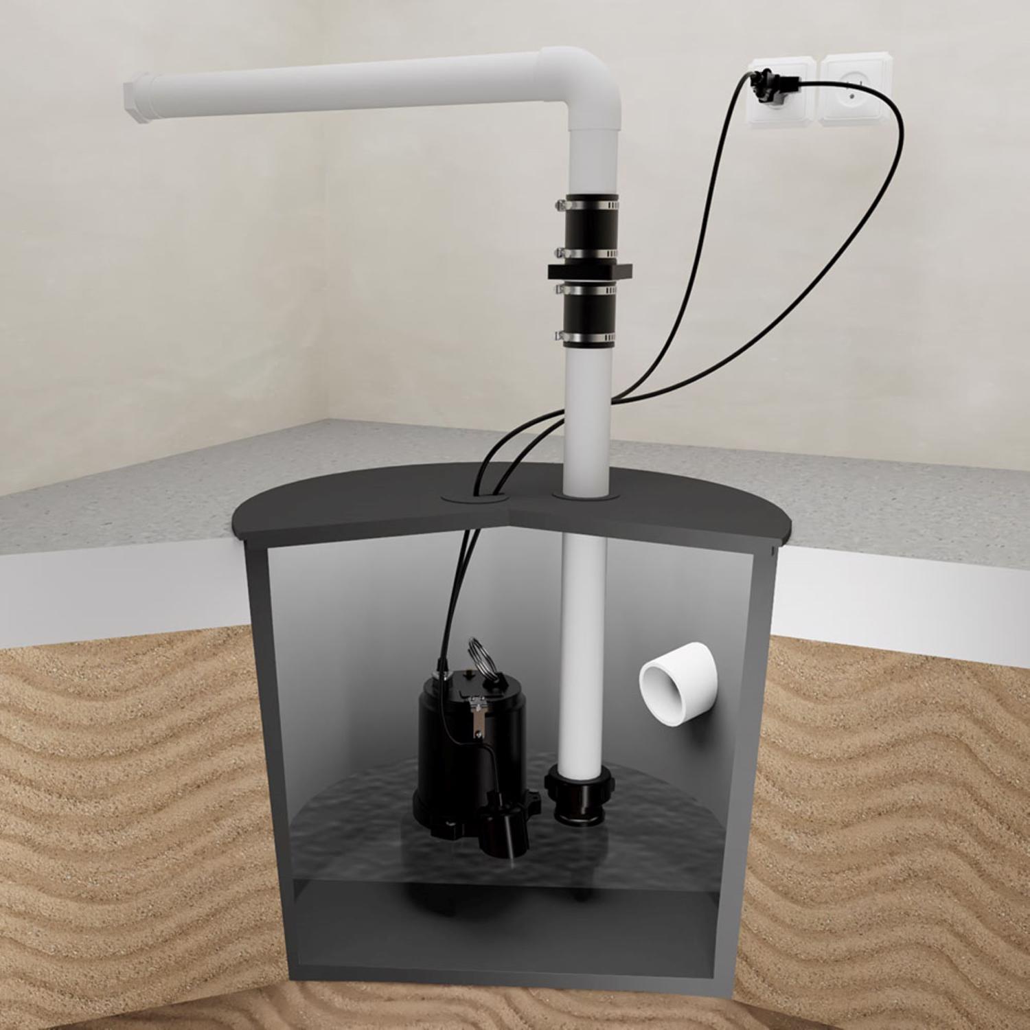 K2 Pumps 2 in. Compression each PVC Connector 1 pk