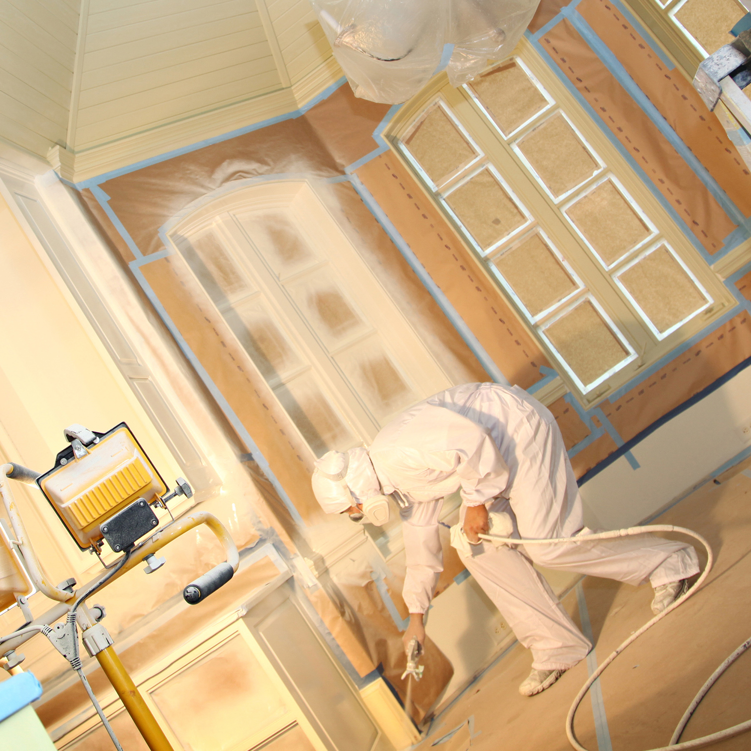 Trimaco Polyolefin Body Barrier Coveralls White XXL 1 Pack