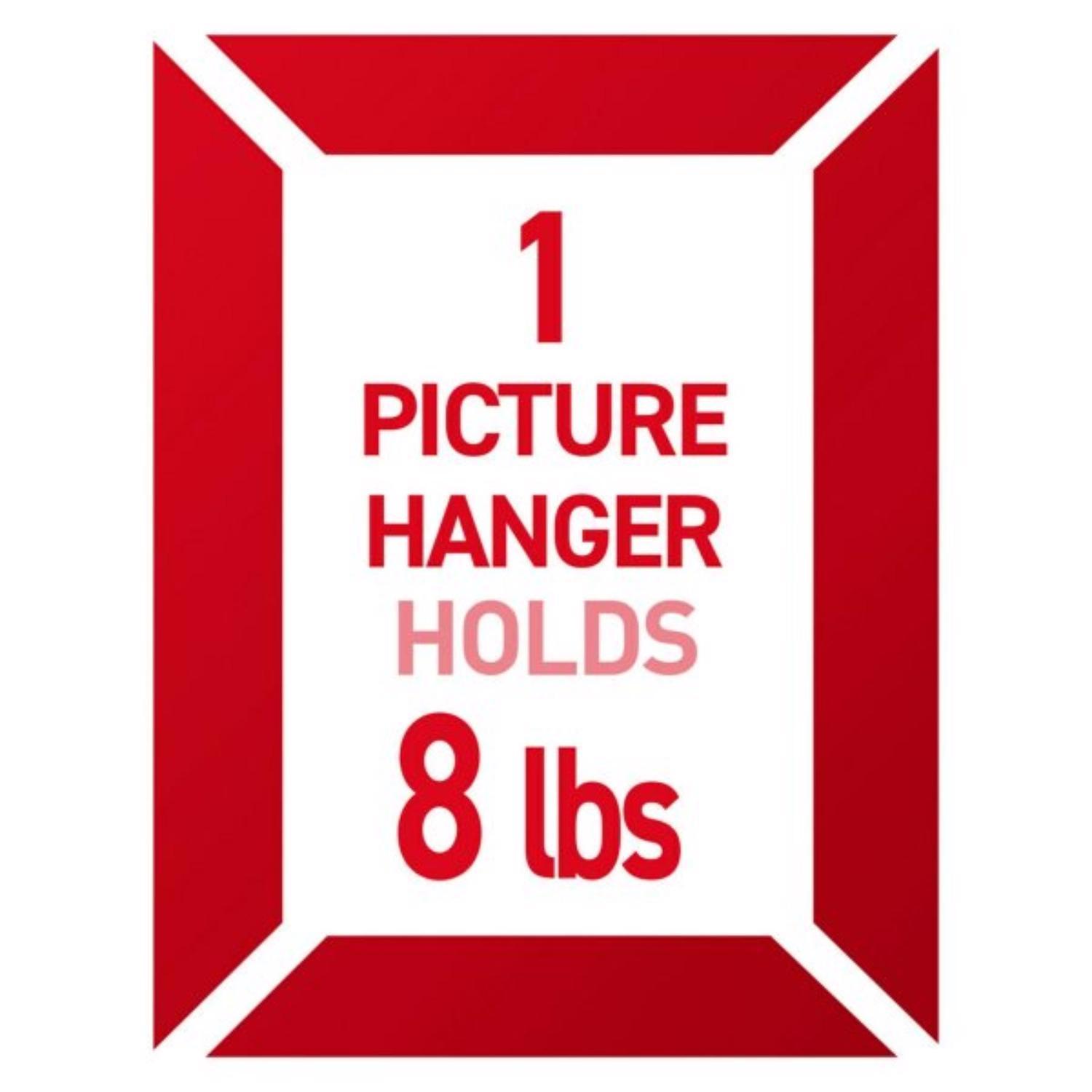 3M Command Silver Picture Hanger 8 lb 1 pk