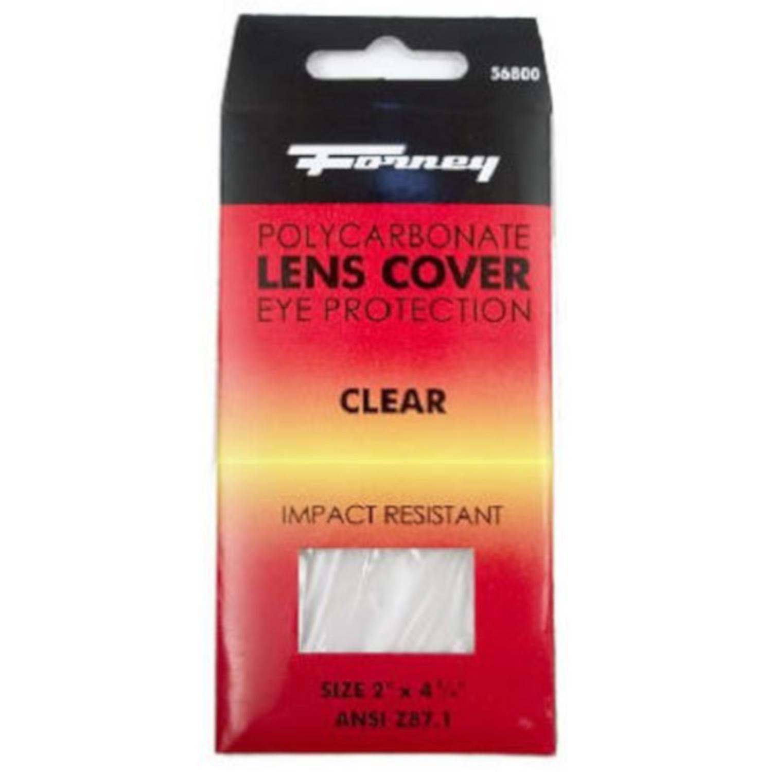 Forney 2 in. H X 4.3 in. W Plastic Welding Helmet Lens Clear 1 pc