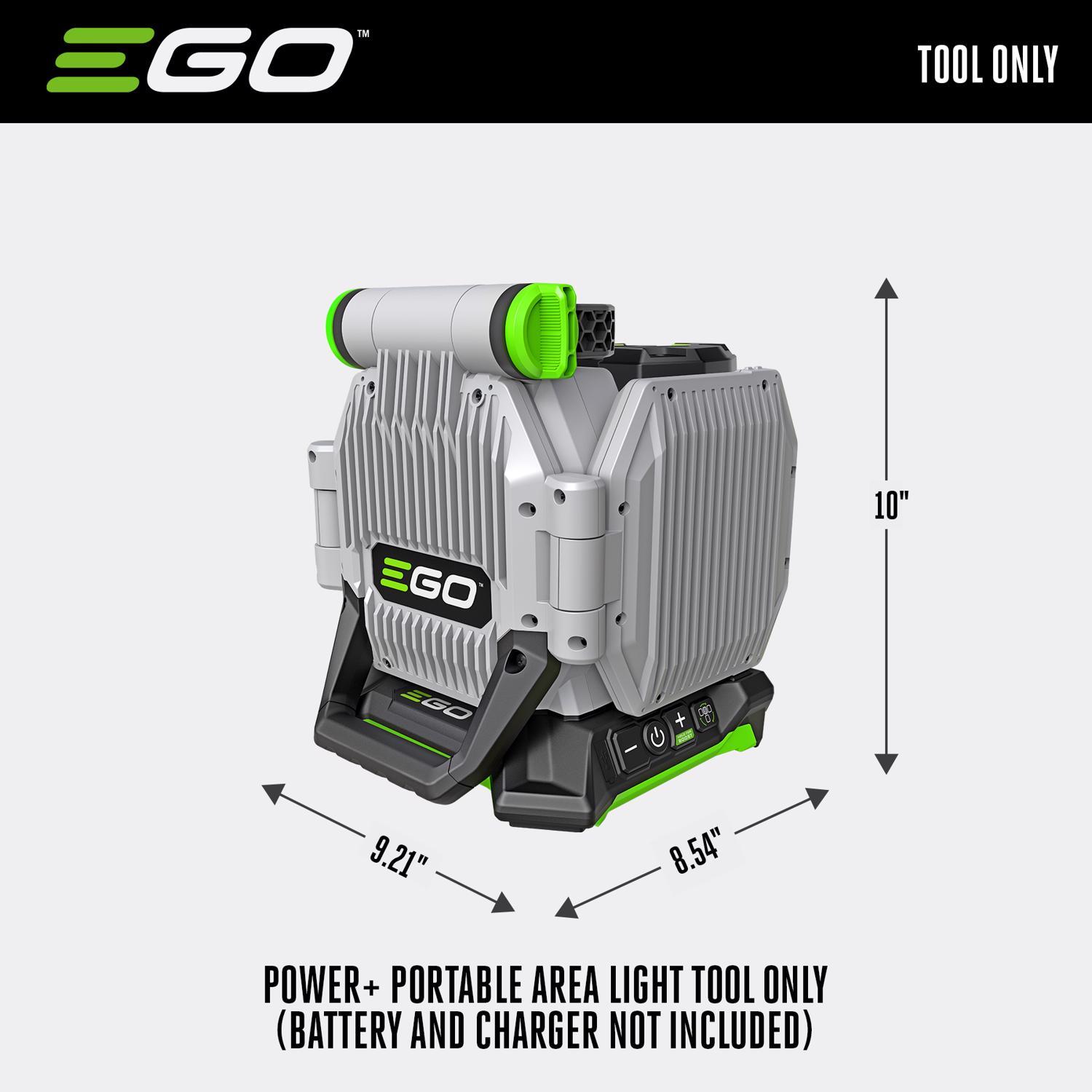 EGO Power+ 4-3/4 in. 4-Panel lights LED Portable Area Light TOOL ONLY