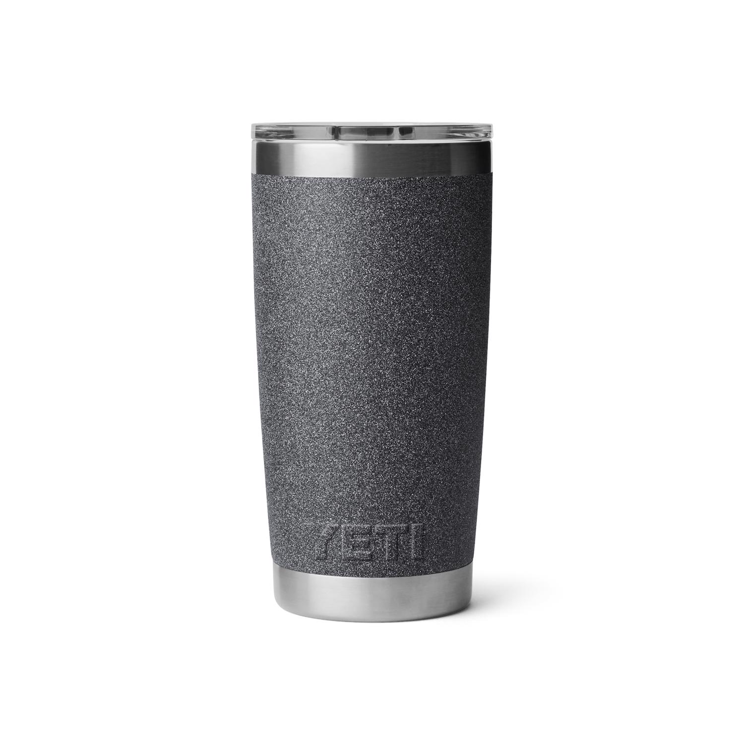 YETI Rambler 20 oz Black Stone BPA Free Vacuum Insulated