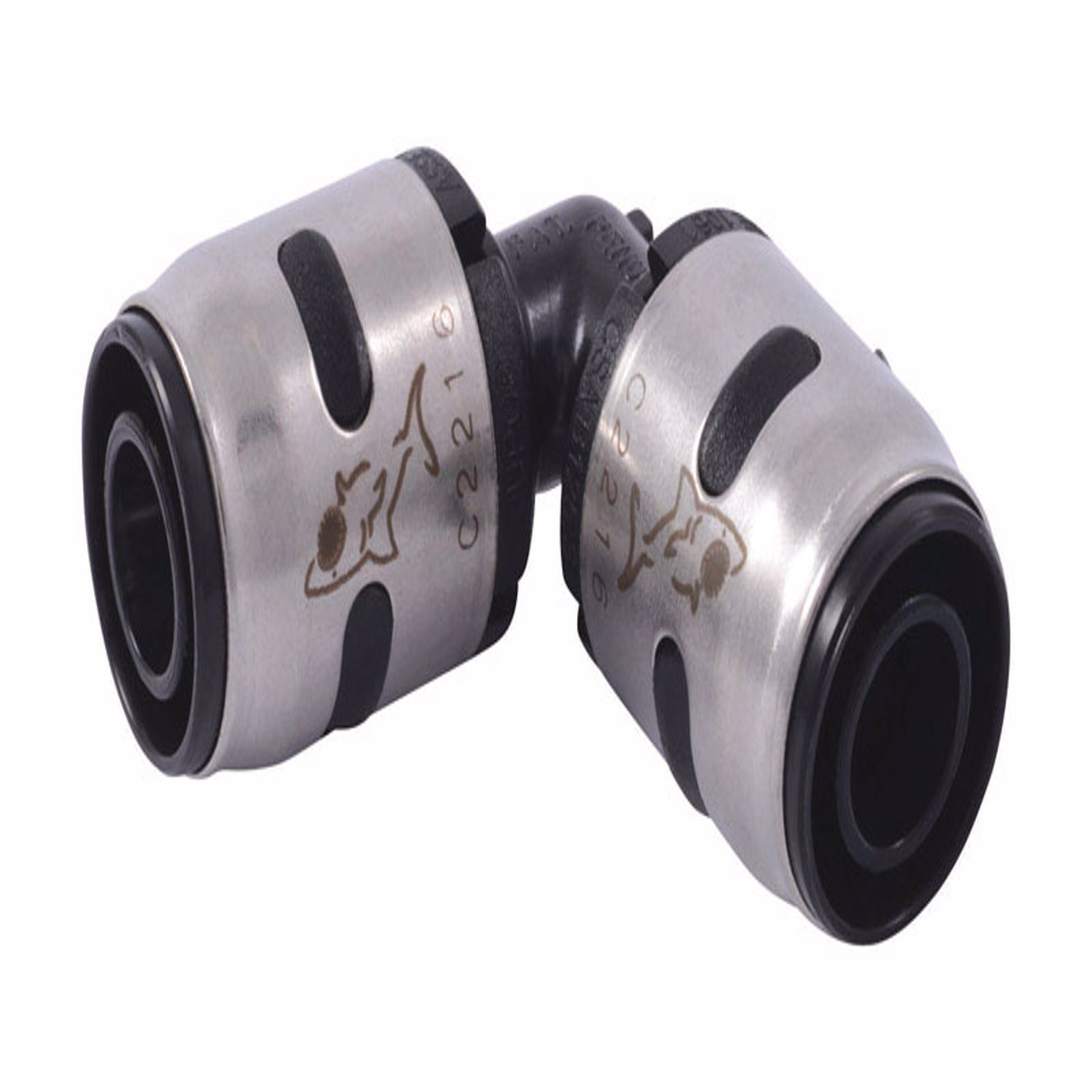 SharkBite EvoPEX 1/2 in. Push X 1/2 in. D Push Plastic Elbow Stine