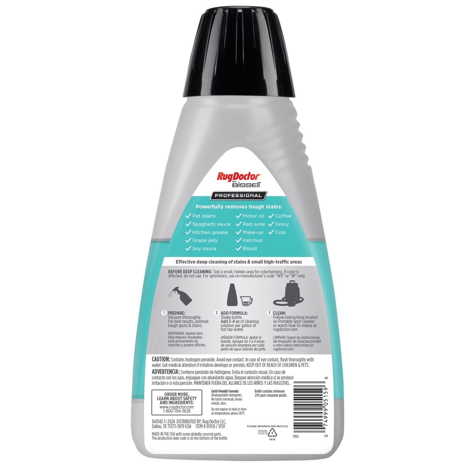 Rug Doctor Bissell Upholstery Cleaner 32 oz Liquid Concentrated