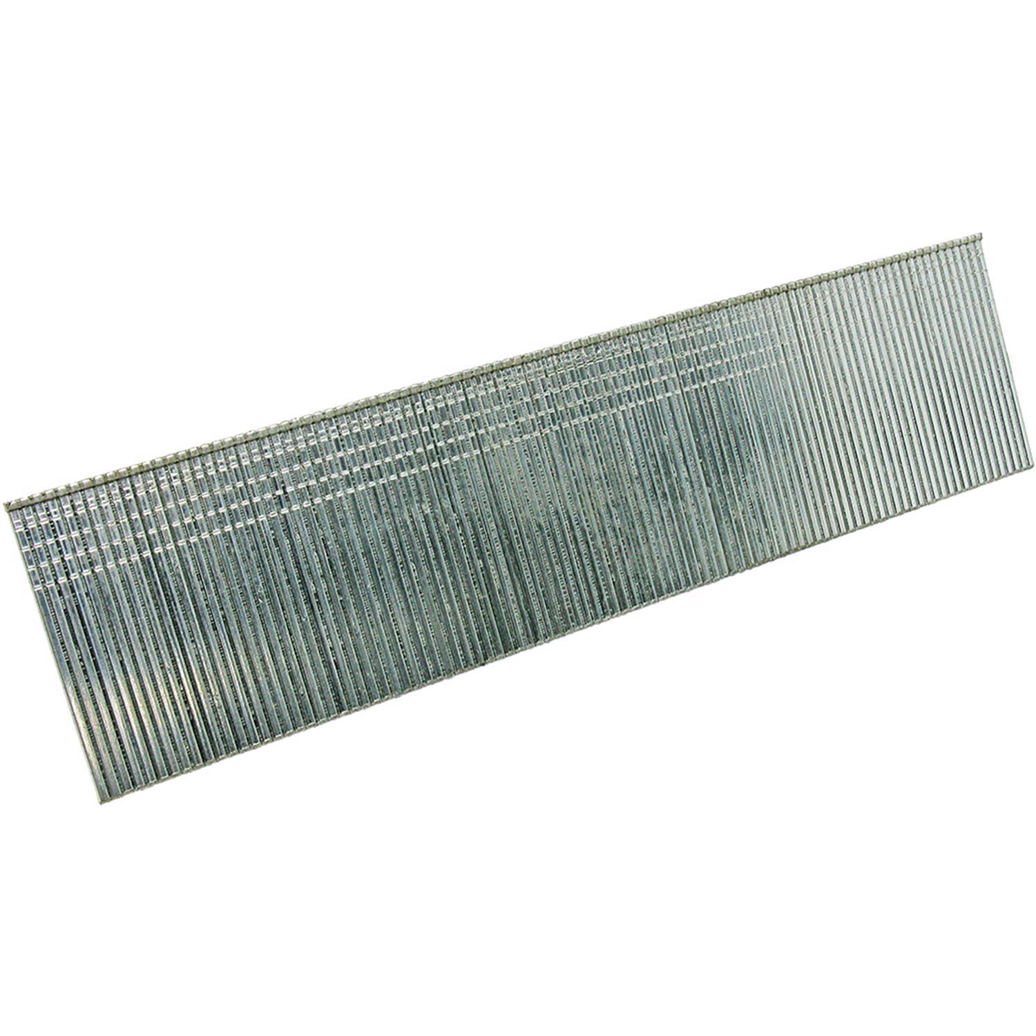 Grip-Rite 1-1/4 in. L X 18 Ga. Straight Strip Electro Galvanized Finish Nails 1000 pk