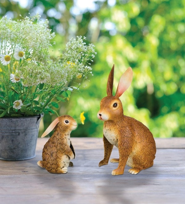Regal Art & Gift Bunny Decor 14.75 in.