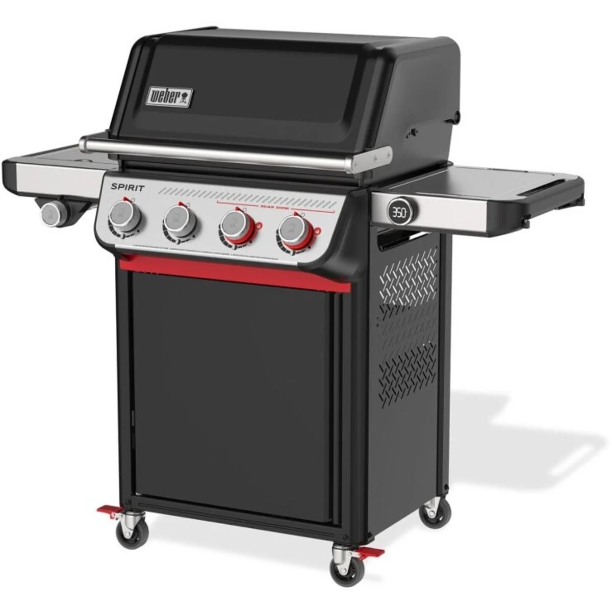 Weber Spirit EP-435 4 Burner Liquid Propane Digital Thermometer Grill Black