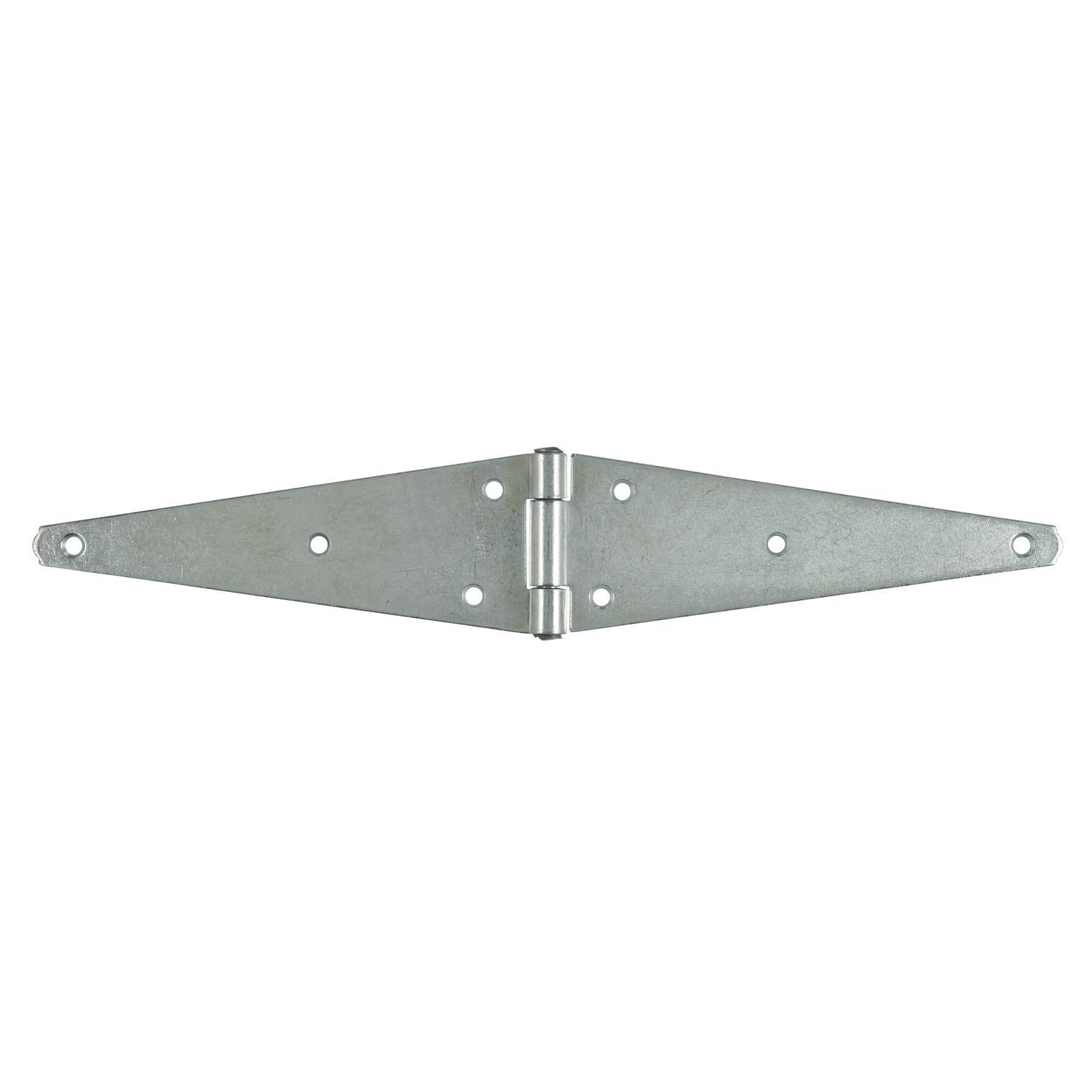 Ace 10 in. L Zinc-Plated Heavy Duty Strap Hinge 1 pk