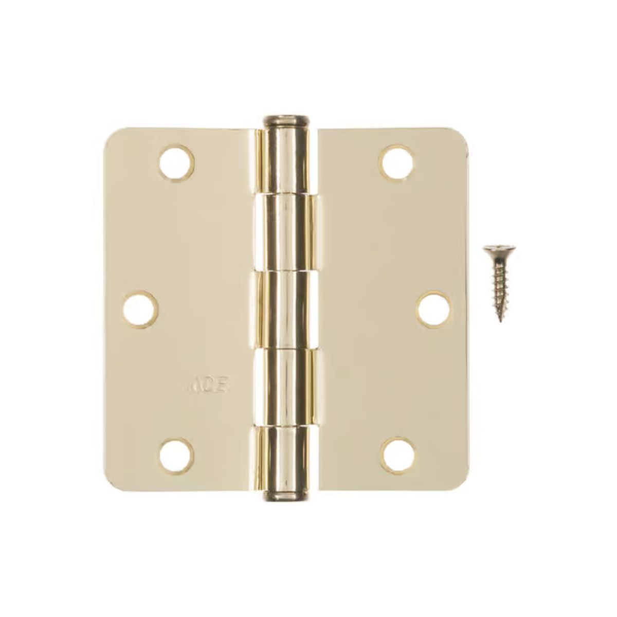 Ace 3-1/2 in. L Bright Brass Residential Door Hinge 1 Pack