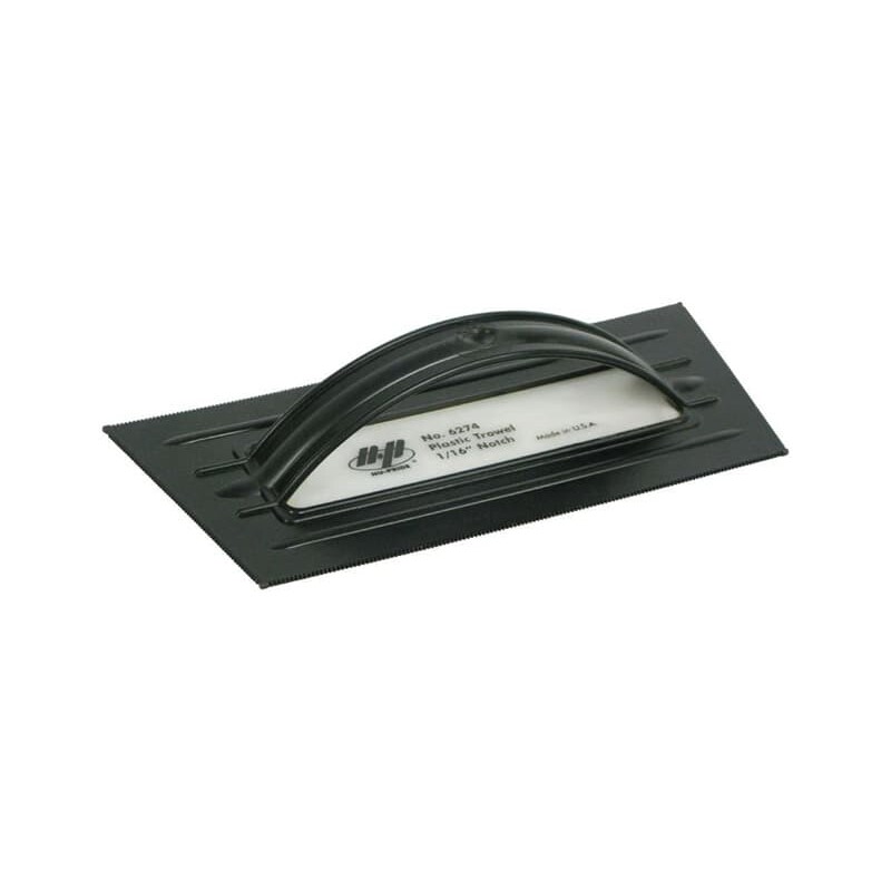 Marshalltown QLT 4-1/4 in. W Plastic Notched Trowel