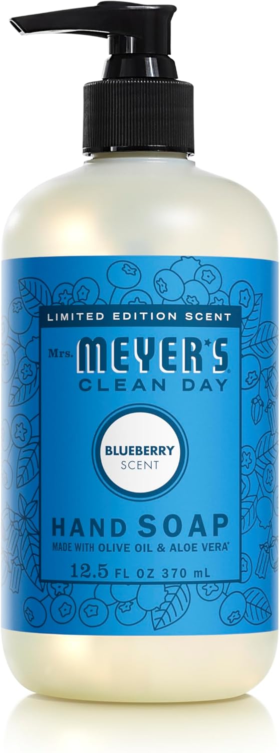 Mrs. Meyer's Clean Day Liquid Hand Soap Blueberry 12.5 oz