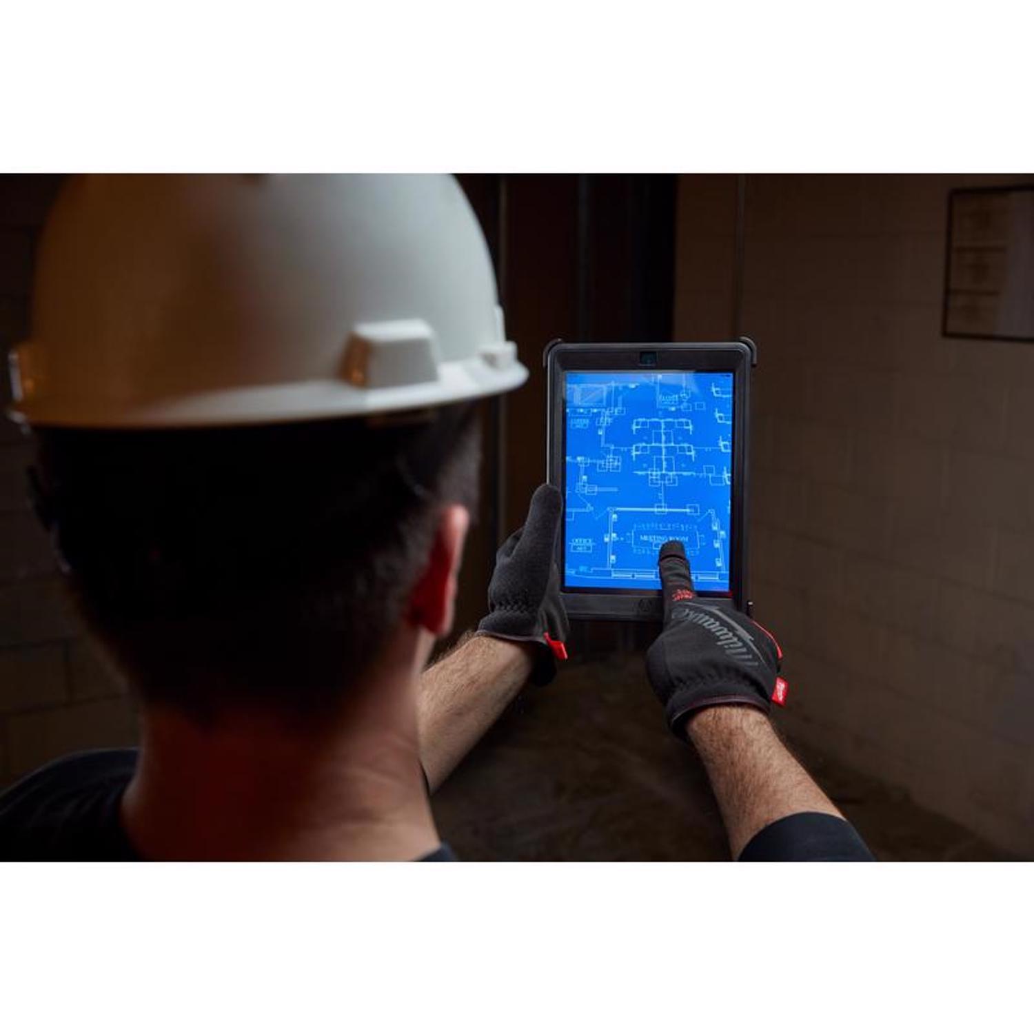 Milwaukee Free Flex Work Gloves Red L 1 pair